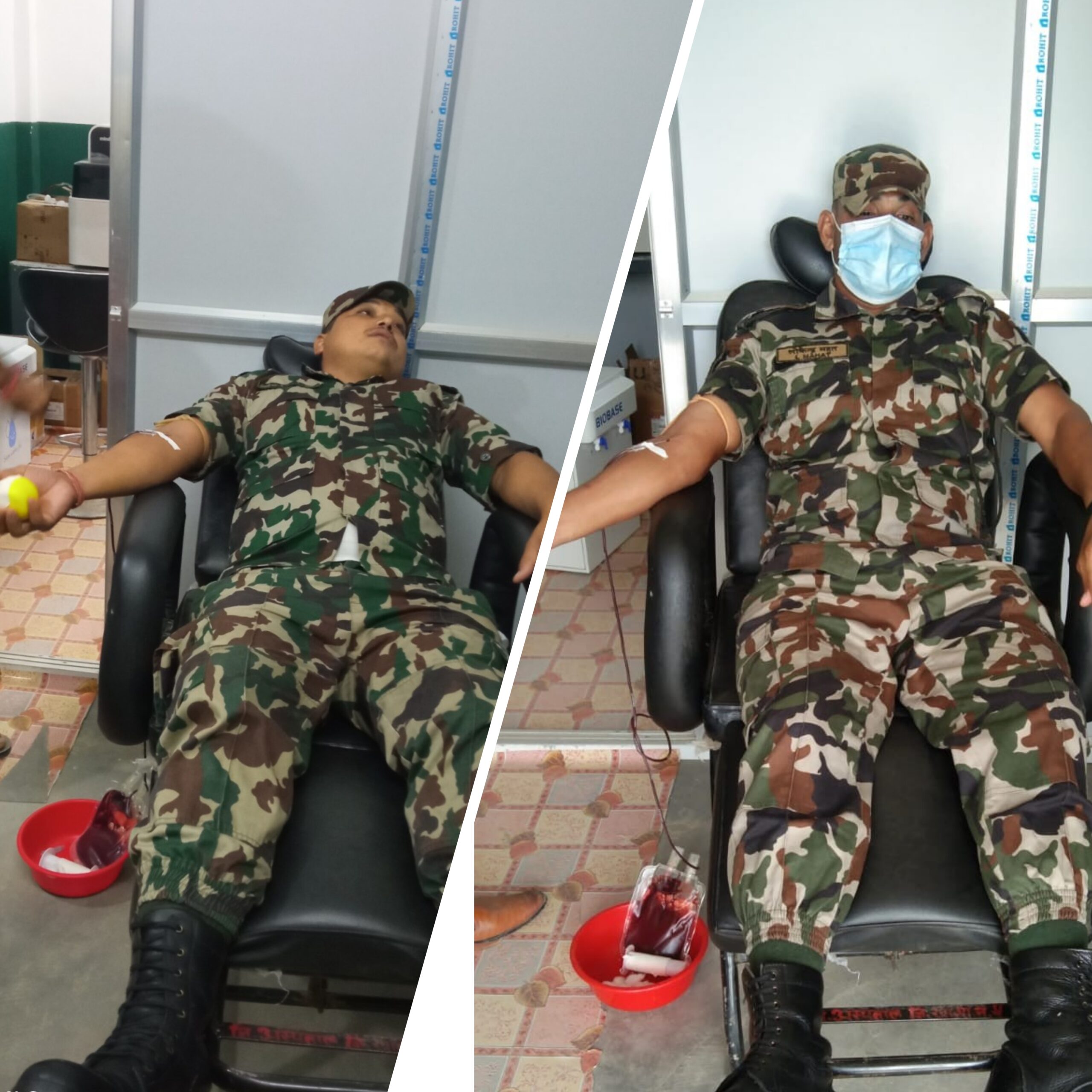 बैतडीमा सेनाको रगतले एक सुत्केरीको ज्यान जोगियो 